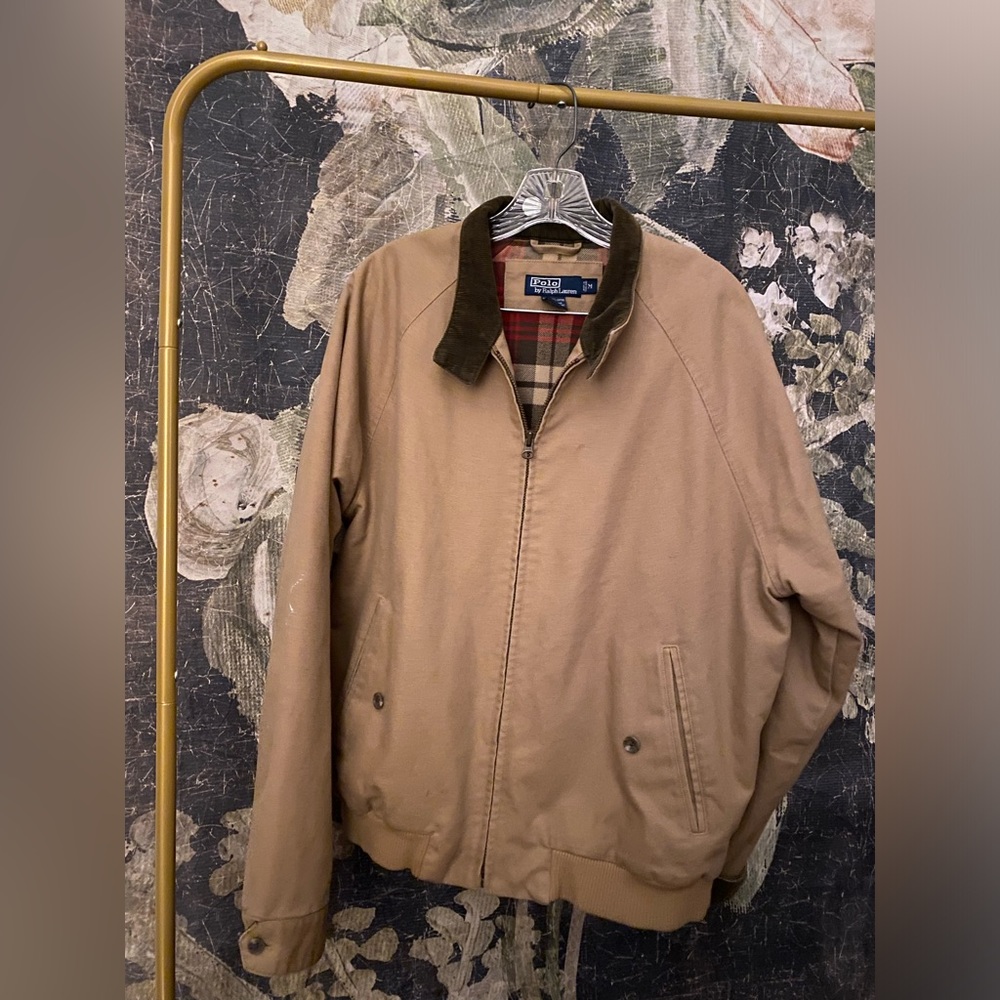 Polo by Ralph Lauren flannel lined coat